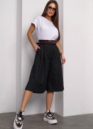 Кюлоты юбка шорты р.л-хл uniqlo