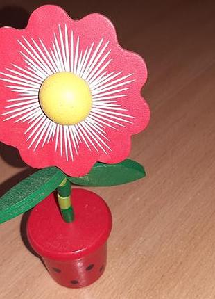 Игрушка деревянная марионетка падающая цветок. внимательно читайте условия пересылки!