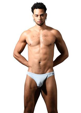 Труси сліпи блакитного кольору від andrew christian beater brief