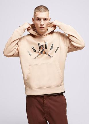 Худи мужское air jordan flight mvp beige fd7415-200