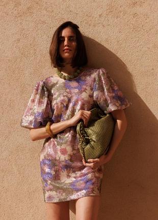 Блискуча сукня в паєтки maison stella & suzie