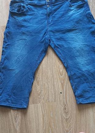 #акція 1+1 = 3 #maxi blue#стрейчеві джинсові бриджі #великий розмір 26/54 #