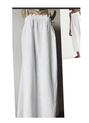 Білий сарафан h&m