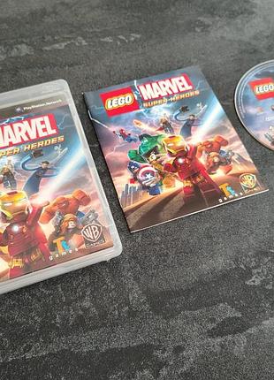 Диск lego marvel super heroes (playstation 3)
