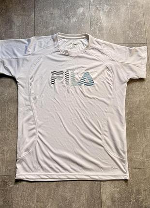 Футболка професійна бігова fila flow (50/м) біла