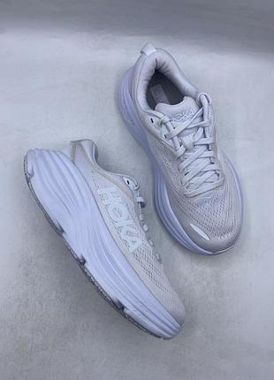 Кроссовки hoka bondi 8 (1127952 wwh) оригинал