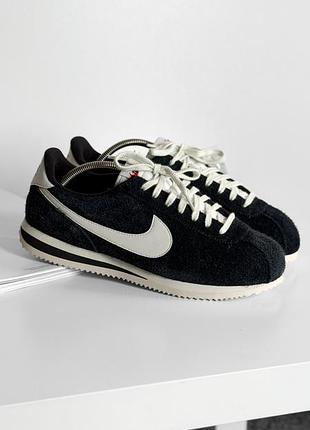 Кроссовки nike cortez vintage suede black fj2530-001