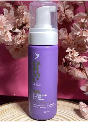 Шампунь для волос пенный безсульфатный с пептидом capixyl soika 200ml