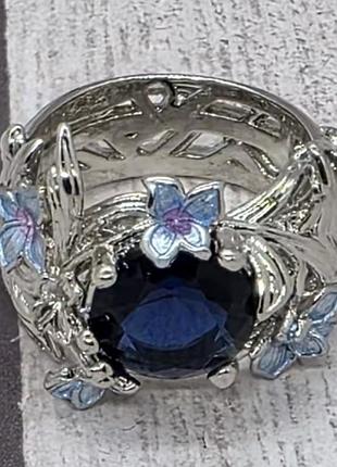 Кільце з ірисами під старовину ( є сережки).