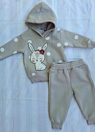Спортивний костюм на флісі jnc kids 68 см