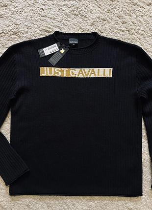 Новый с бирками шерстяной обьемный свитер итальянский бренд just cavalli линейка roberto cavalli оригинал оверсайз большой размер m,l,xl