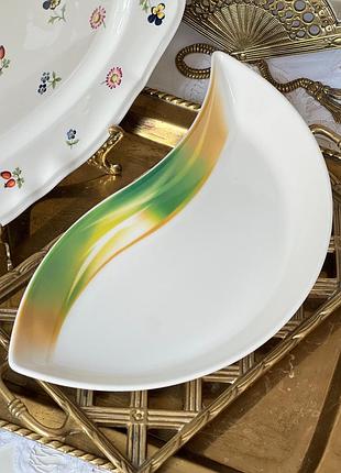 Поглиблена вінтажна фруктовниця-блюдо від villeroy&boch