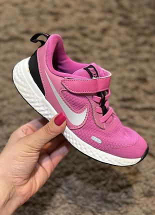 Оригінальні дитячі кросівки nike 28.5 розмір для дівчинки (18 см устілка) б/в
