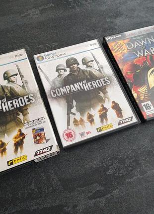 Издание company of heroes + warhammer 40.000 dawn of war (pc)