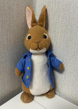 Колекційна м'яка іграшка кролик пітер (peter rabbit) від ty, оригінал