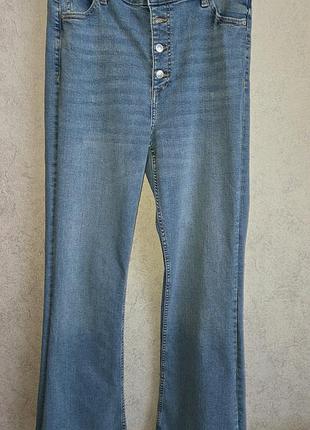 Стильні жіночі джинси denim co. (primark) на ґудзиках р.14(l)