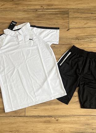 Комплект puma шорти з футболкою xxl