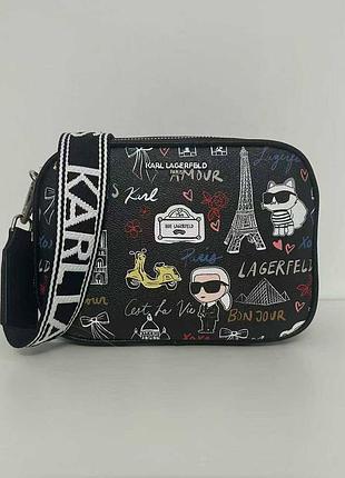 Женская сумка кроссбоди karl lagerfeld