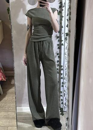Костюм хакі pull&bear s