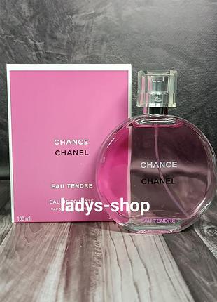 Жіноча туалетна вода chanel chance eau tendre (шанель шанс тенд) 100 мл