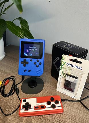 🎮 портативна ігрова приставка retro fc plus | вбудовані ретро-ігри | підключення до tv