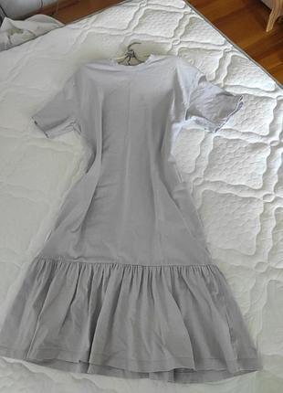 Платье трикотажное h&amp;m divided xs бледно сиреневое / бледно лавандовая меди