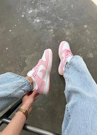 Nike sb dunk low pink premium