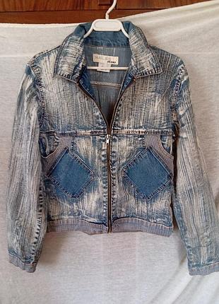 Джинсовка варьонка виварена куртка винтаж 80s 90s hai.jie jeans m джинсовка варенка винтажная джинсовая куртка варенка 80е 90е 44 46