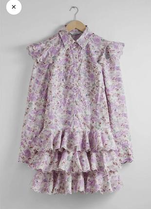 Сукня з лімітованої колаборації & other stories x susan fang (size 34)