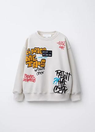 Світшт джемпер кофта реглан худі zara зара