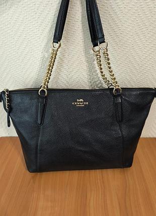 Coach шкіряна жіноча сумка тоут