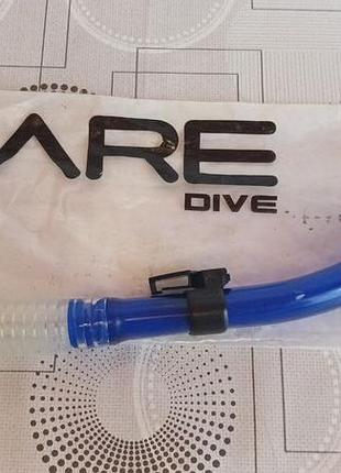 Трубка для плавання bare dry snorkel із клапаном