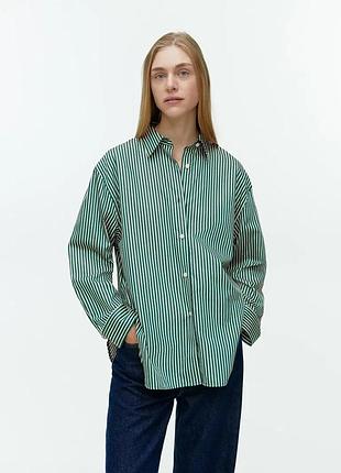 Котонова сорочка в смужку  primark