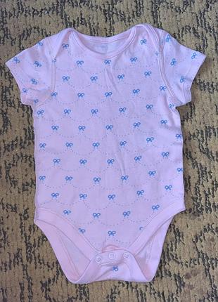 Боди 🎀🎀💕m&s 9-12 мес