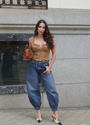Джинси балони zara