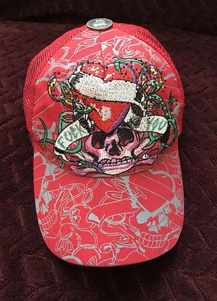 Кепка типу ed hardy бейсболка тракер-сітка, не оригінал