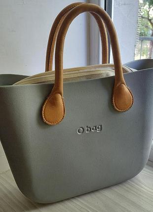 Сіра сумка маленька міна o bag