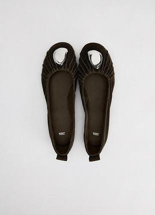 Балетки zara лодочки zara туфли
