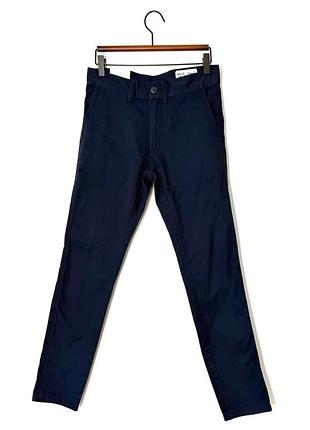 Нові темно-сині брюки чінос denim co