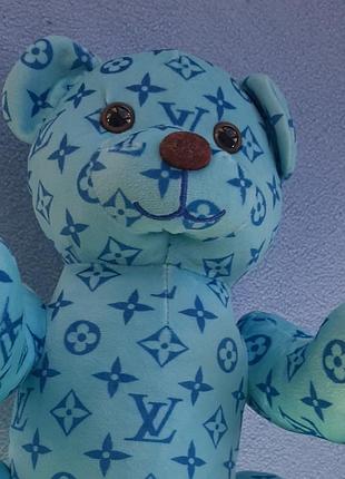 Мишка луи виттон голубой louis vuitton bear