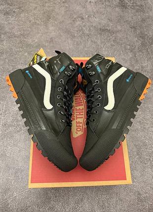 🛍vans sk8 gore-tex black blue