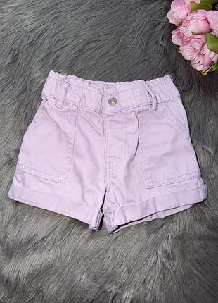 Стильні букові джинсові шорти на дівчинку 4/5р denim.co