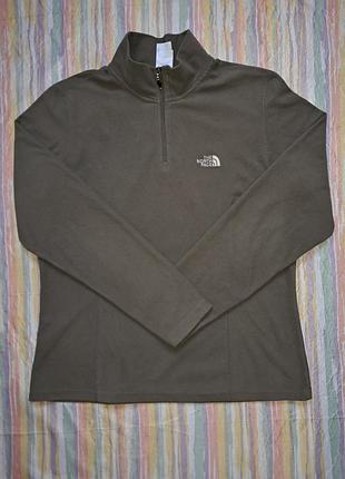The north face жіноча флісова кофта/зіпка.розмір l