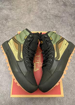 🛍vans sk8 gore-tex green black