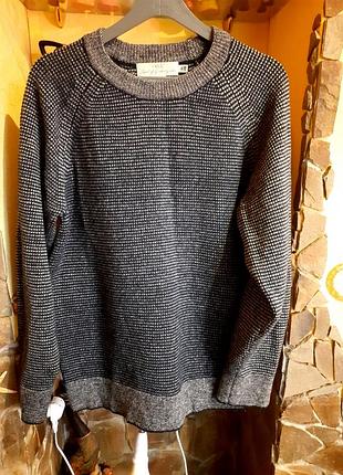 Джемпер l.o.g.g. by h&amp;m 80%шерсть 2