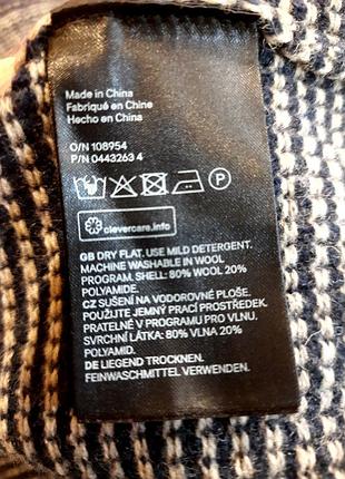 Джемпер l.o.g.g. by h&amp;m 80%шерсть 4
