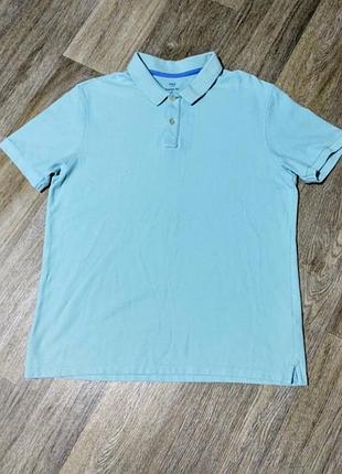 Чоловіча футболка m&amp;s, розмір l-xl regular fit, 100% бавовна, mint.