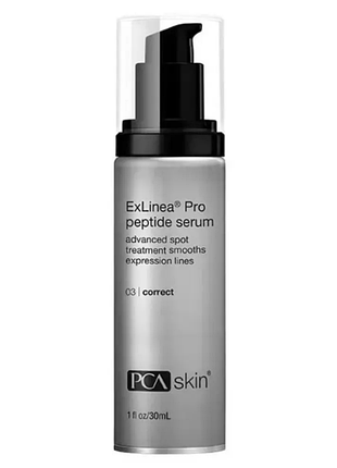 Pca skin exlinea pro peptide serum високоефективна антивікова сироватка для обличчя, часто відома як "ботокс у пляшечці", 30 мл