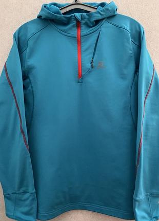 Кофта спортивна жіноча salomon acti therm