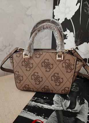 Жіноча сумка кроссбоді guess queensland  оригінал 3